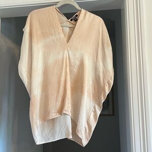 Silk Natalie Busby Pale Pink Blouse | S